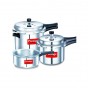 Prestige Popular Max 5 + 3 + 2 Litre Aluminium Pressure Cooker Combo Pack