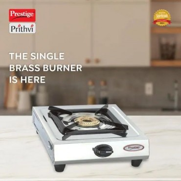 Prestige Prithvi Stainless Steel Gas Stove